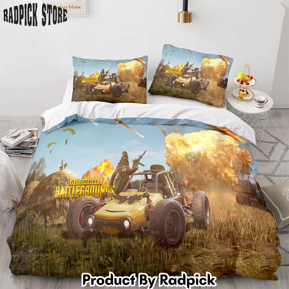 Player unknowns battlegrounds comforter bedding sets duvet covers  rp0420699